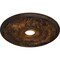 Ekena Millwork Acanthus Twist Ceiling Medallion (Fits Canopies up to 8 3/8"), 23 5/8"OD x 4 5/8"ID x 1 7/8"P, Rust CM23ACRUS - alternate 2